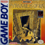 Pyramids of Ra Game Boy box art – classic retro game for GameBoy