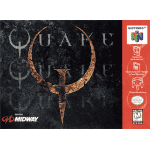 Quake N64 box art – retro game for Nintendo 64