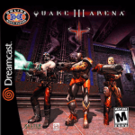 Quake III Arena art work for the sega DreamCast