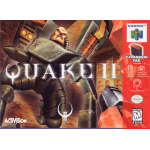 Quake II N64 box art – retro game for Nintendo 64