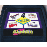 Quattro Adventure [Aladdin] NES box art – classic 8-bit game for Nintendo NES