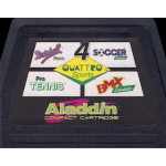 Quattro Sports [Aladdin] NES box art – classic 8-bit game for Nintendo NES