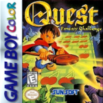 Quest Fantasy Challenge Game Boy Color box art – old GBC game trade in