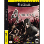 Resident Evil 4 [Player's Choice] GameCube box art – survival horror game for Nintendo GameCube