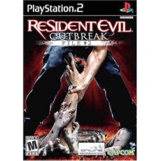 Resident Evil Outbreak File 2 art work – video game for PlayStation 2