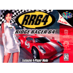 Ridge Racer 64 N64 box art – retro game for Nintendo 64