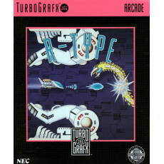 R-Type TurboGrafx-16 game - retro game for console