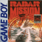 Radar Mission Game Boy box art – classic retro game for GameBoy