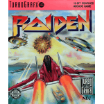 Raiden TurboGrafx-16 game - retro game for console