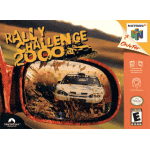 Rally Challenge 2000 N64 box art – retro game for Nintendo 64