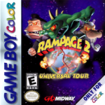 Rampage 2 Game Boy Color box art – old GBC game trade in