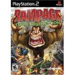 Rampage Total Destruction art work – video game for PlayStation 2