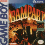 Rampart Game Boy box art – classic retro game for GameBoy