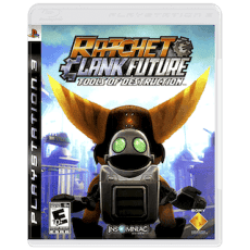 Ratchet & Clank Future: Tools of Destruction art work – video game for PlayStation 3