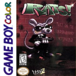 Rats Game Boy Color box art – old GBC game trade in