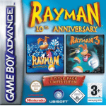 Rayman 10th Anniversary Collection art work – action game for Nintendo Game Boy Advance