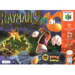 Rayman 2 The Great Escape N64 box art – retro game for Nintendo 64