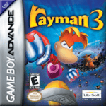 Rayman 3 art work – action game for Nintendo Game Boy Advance
