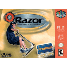 Razor Freestyle Scooter N64 box art – retro game for Nintendo 64