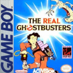 Real Ghostbusters Game Boy box art – classic retro game for GameBoy