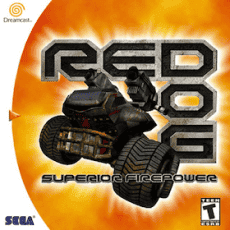 Red Dog art work for the sega DreamCast