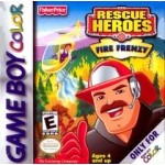 Rescue Heroes Fire Frenzy Game Boy Color box art – old GBC game trade in