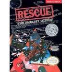 Rescue the Embassy Mission NES box art – classic 8-bit game for Nintendo NES