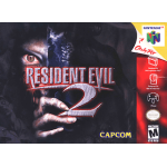 Resident Evil 2 N64 box art – retro game for Nintendo 64