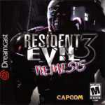 Resident Evil 3 Nemesis art work for the sega DreamCast