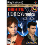 Resident Evil Code Veronica X art work – video game for PlayStation 2