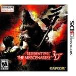 Resident Evil The Mercenaries 3D art work – action game for Nintendo 3DS