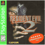 Resident Evil 2 (Greatest Hits) art work – video game for PS1