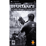 Resistance: Retribution art work – video game for PlayStation Portable