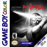Return of Ninja Game Boy Color box art – old GBC game trade in