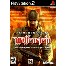 Return to Castle Wolfenstein art work – video game for PlayStation 2
