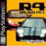 Ridge Racer Type 4 art work – video game for PS1