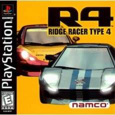 Ridge Racer Type 4 art work – video game for PS1