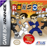 River City Ransom art work – action game for Nintendo Game Boy Advance