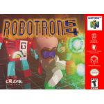 Robotron 64 N64 box art – retro game for Nintendo 64