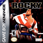 Rocky art work – action game for Nintendo Game Boy Advance