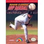 Roger Clemens' MVP Baseball NES box art – classic 8-bit game for Nintendo NES