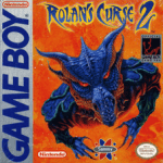 Rolan's Curse 2 Game Boy box art – classic retro game for GameBoy