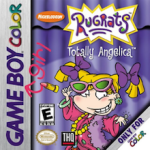 Rugrats Totally Angelica Game Boy Color box art – old GBC game trade in