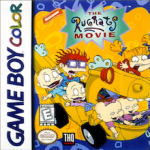 The Rugrats Movie Game Boy Color box art – old GBC game trade in