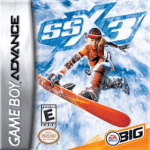 SSX 3 art work – action game for Nintendo Game Boy Advance