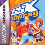 SSX Tricky art work – action game for Nintendo Game Boy Advance