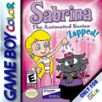 Sabrina Animated Series Zapped Game Boy Color box art – old GBC game trade in