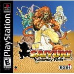 Saiyuki Journey West art work – video game for PS1