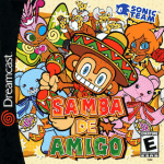 Samba De Amigo art work for the sega DreamCast
