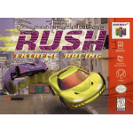 San Francisco Rush Extreme Racing N64 box art – racing game for Nintendo 64